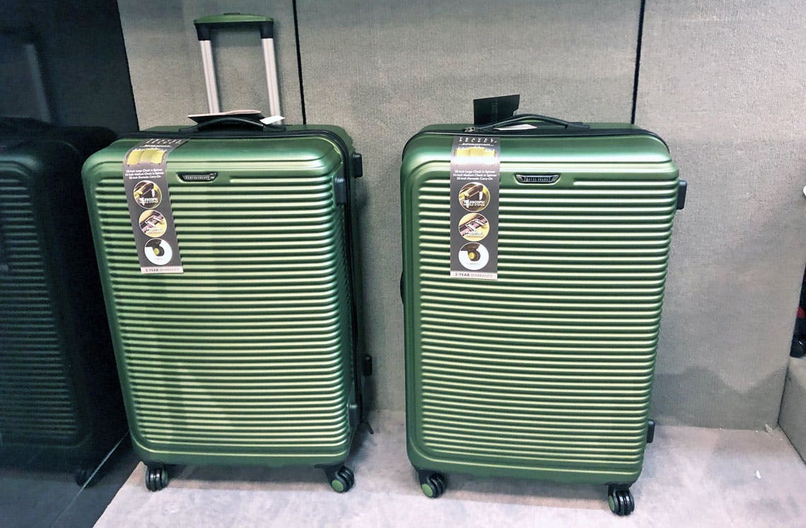 3 piece luggage set macys