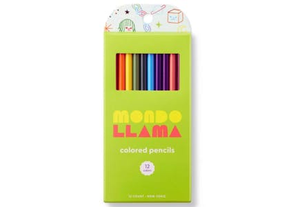 Mondo Llama Colored Pencils