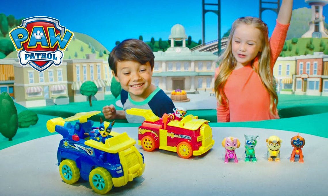 paw patrol flip and fly target