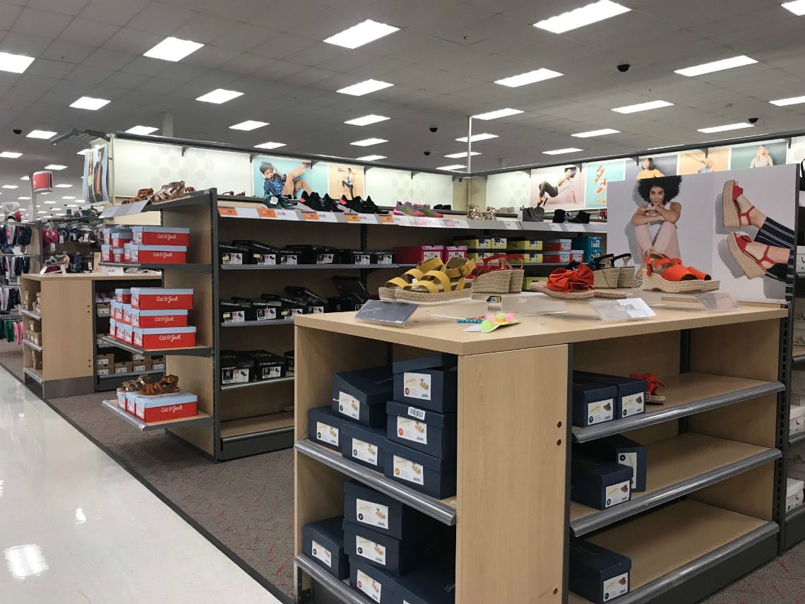 target girls shoes