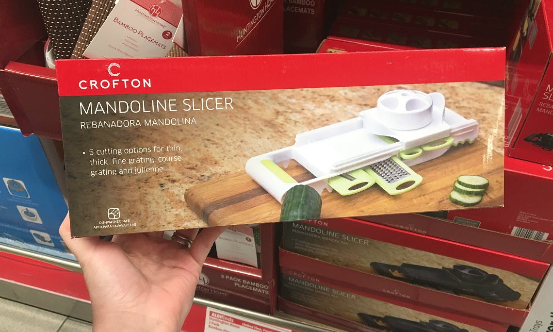 Crofton Mandoline Slicer Only 6 99 At Aldi The Krazy Coupon Lady