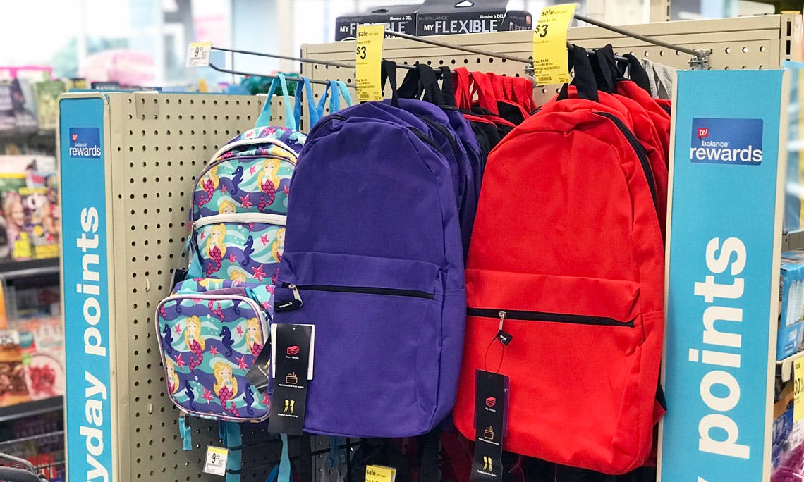 walgreens backpacks $3