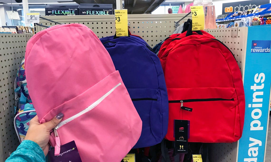 walgreens book bags