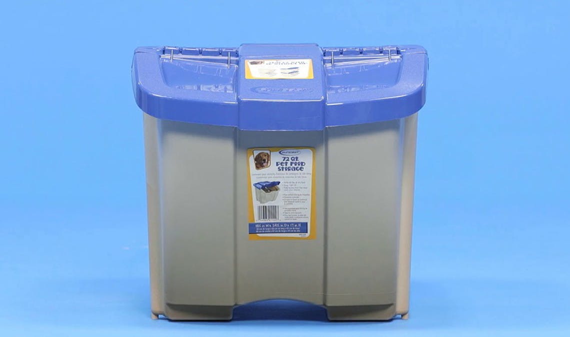 Suncast 72 Quart Food Storage Bin 15 At Walmart The Krazy Coupon Lady