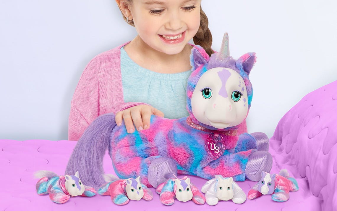 unicorn surprise plush