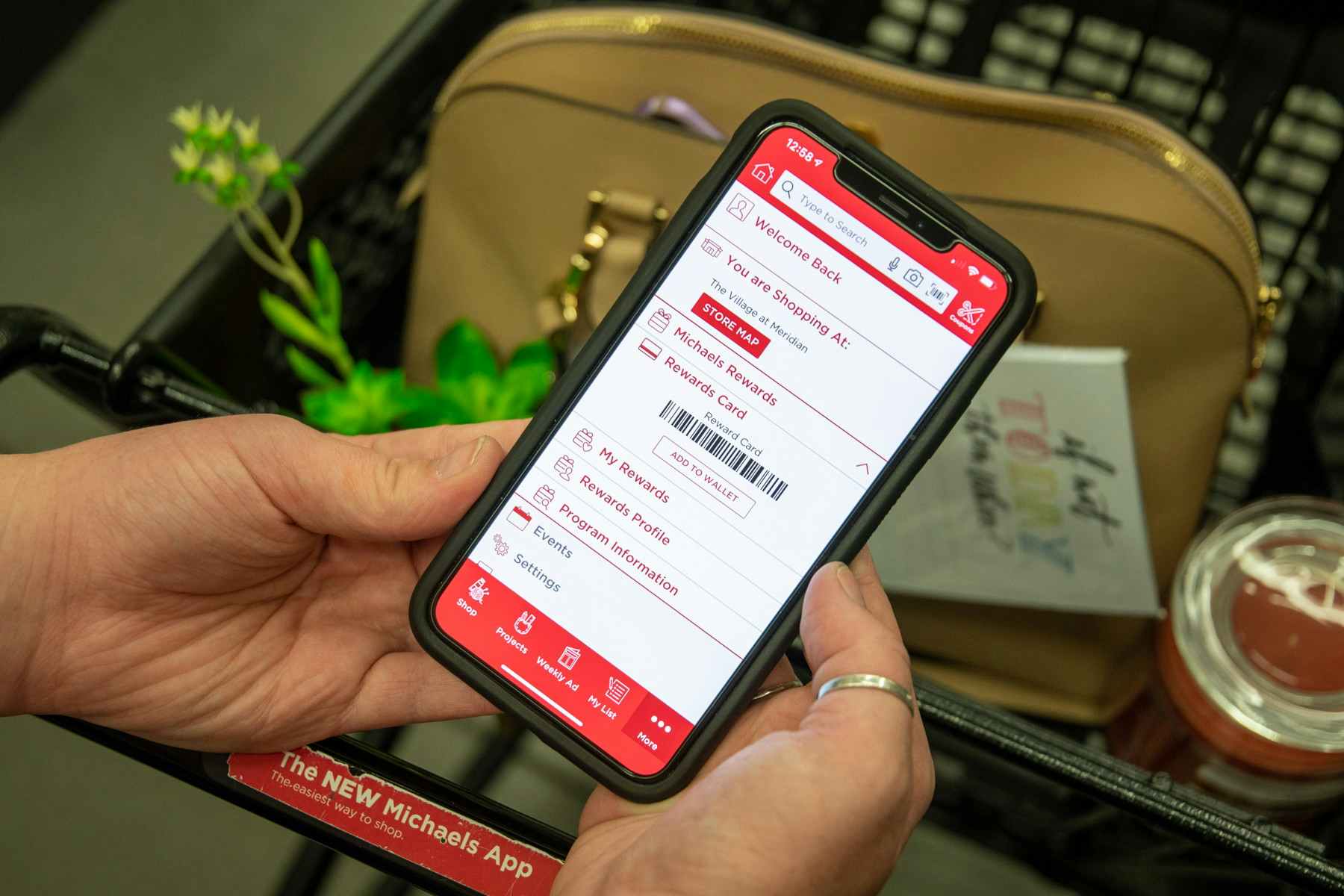 Sign up for the Michaels Rewards program for exclusive discounts and events.