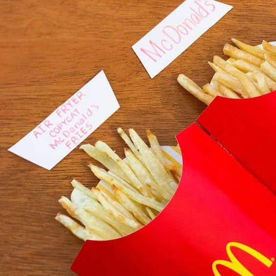 Copycat McDonald's Air Fryer French Fries