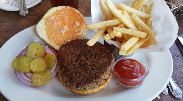 You can also find the Impossible Burger at White Castle and select Cheesecake Factory locations.