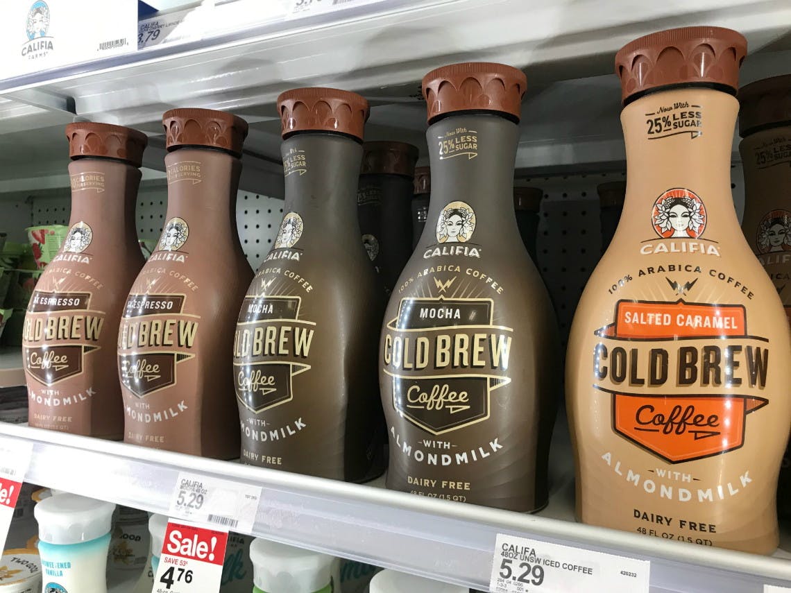 Califia Farms Cold Brew Coffee, Only $3.51 at Target ...