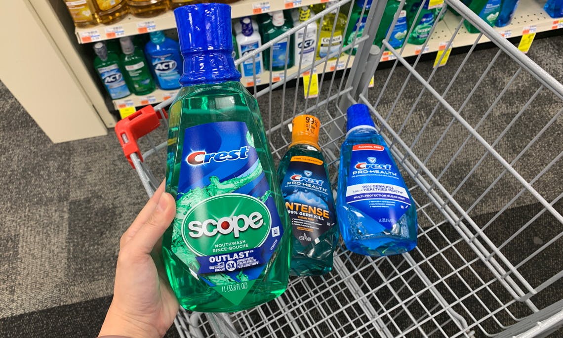 Crest Bacteria Blast Mouthwash, Only 4.97 on Amazon The Krazy Coupon