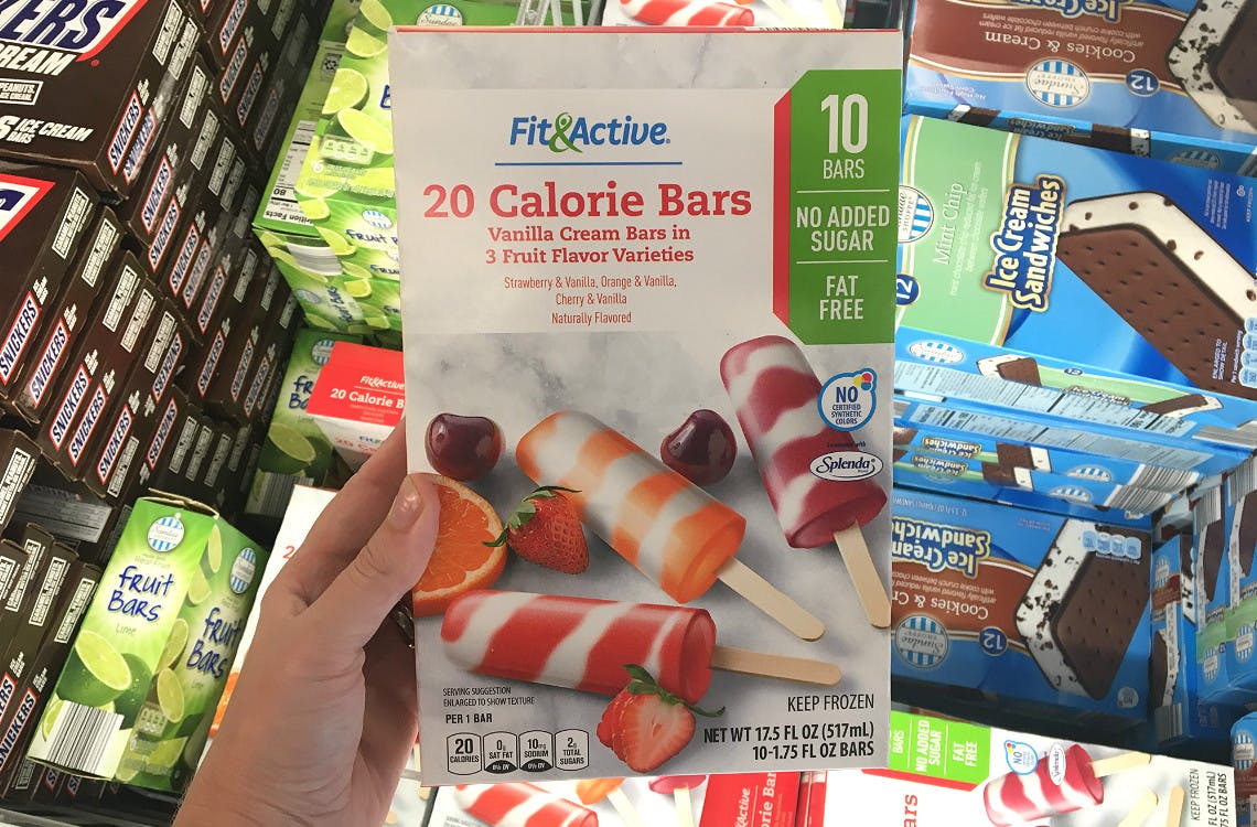Fit & Active 20 Calorie Bars, Only $2.29 at Aldi! - The Krazy Coupon Lady