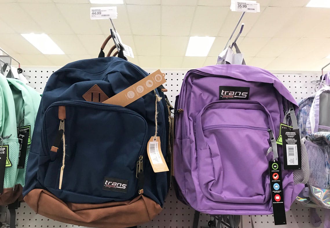 transport backpack target