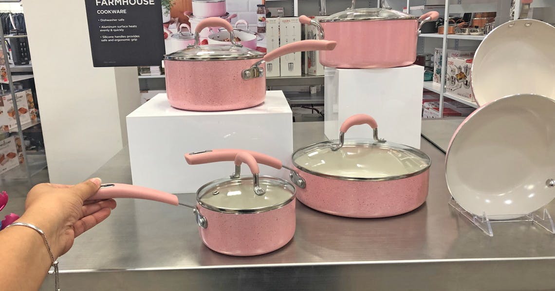 Farmhouse 10-Piece Cookware Set, $60 at JCPenney (Reg. $180)! - The ...