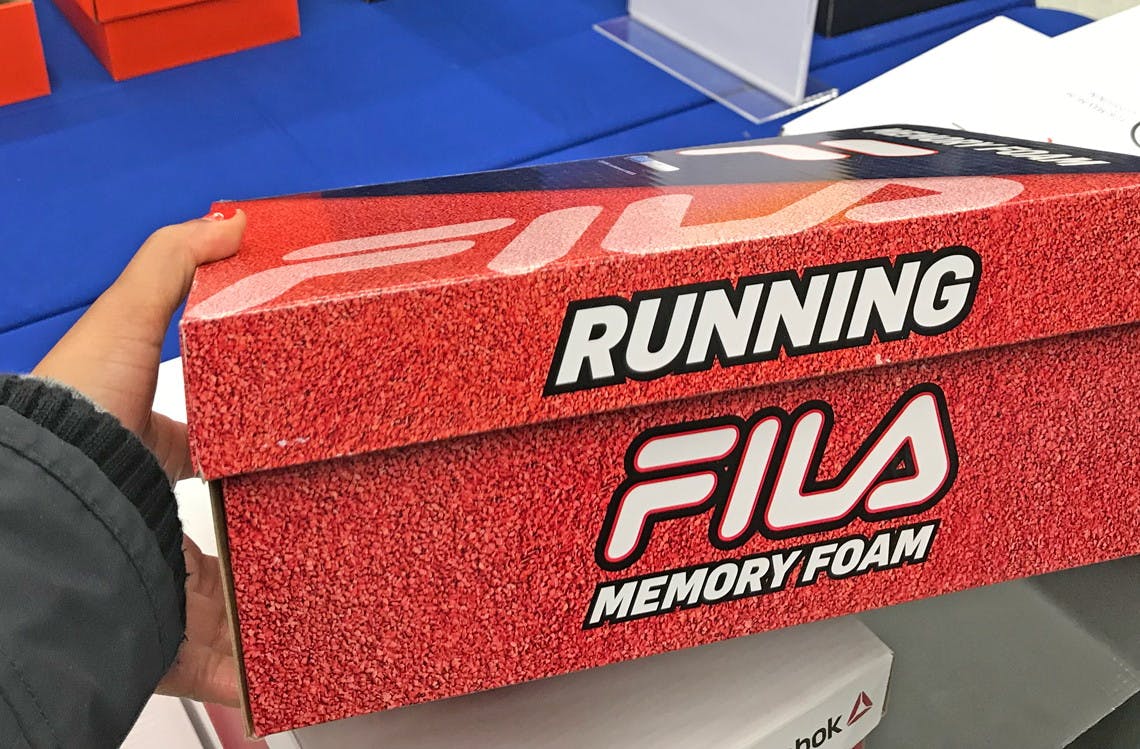 fila running memory foam