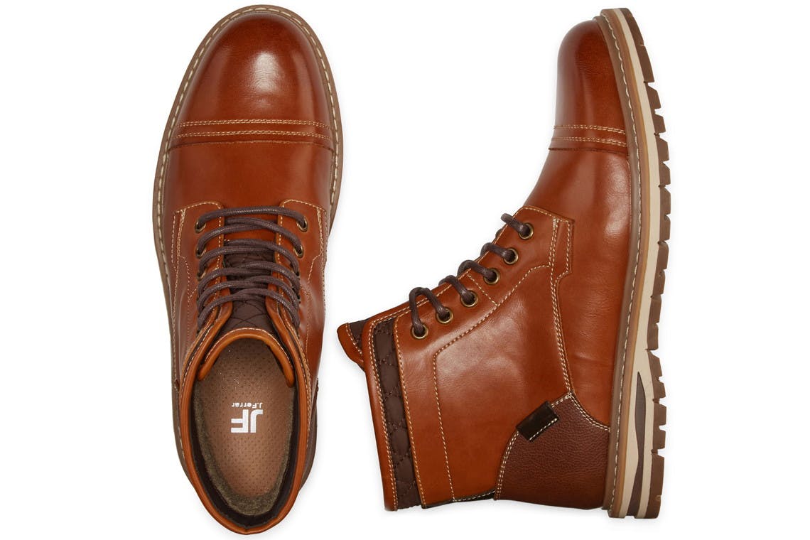 jcp men's boots clearance