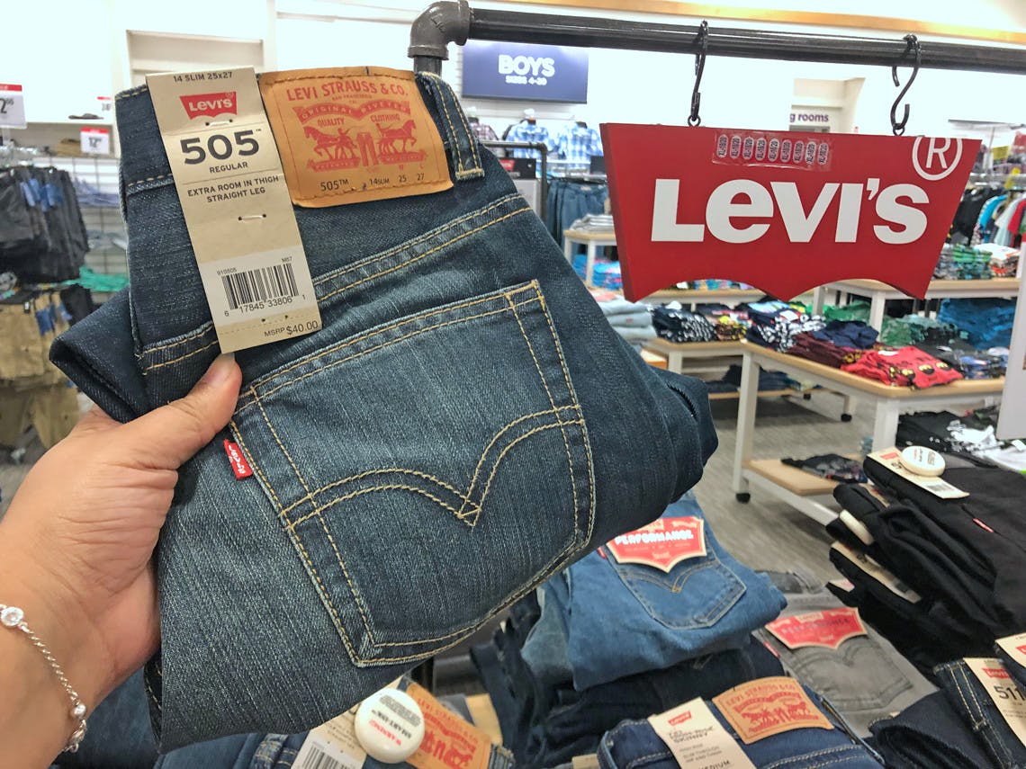 levi jeans on sale at jcpenney