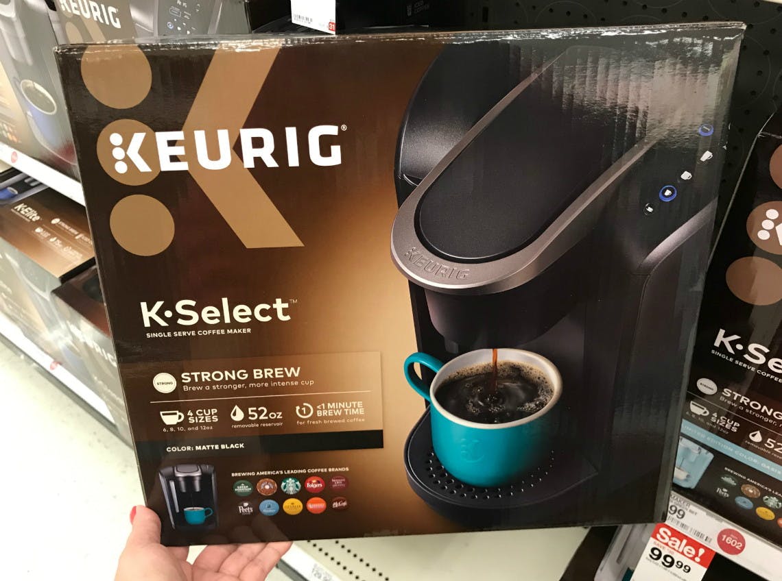 $61 Keurig K-Select Coffee Maker at 