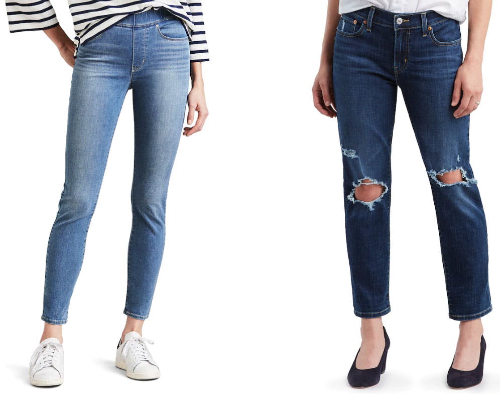 womens levi jeans at kohls