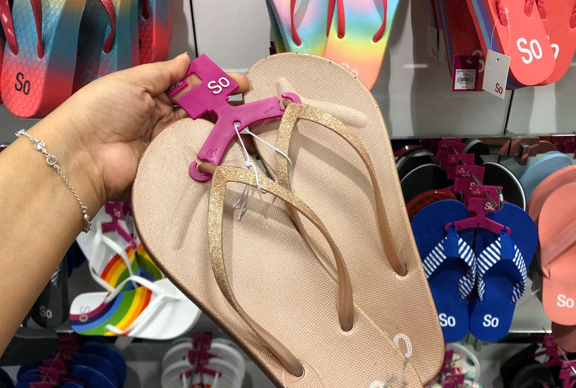 so sandals at kohl's
