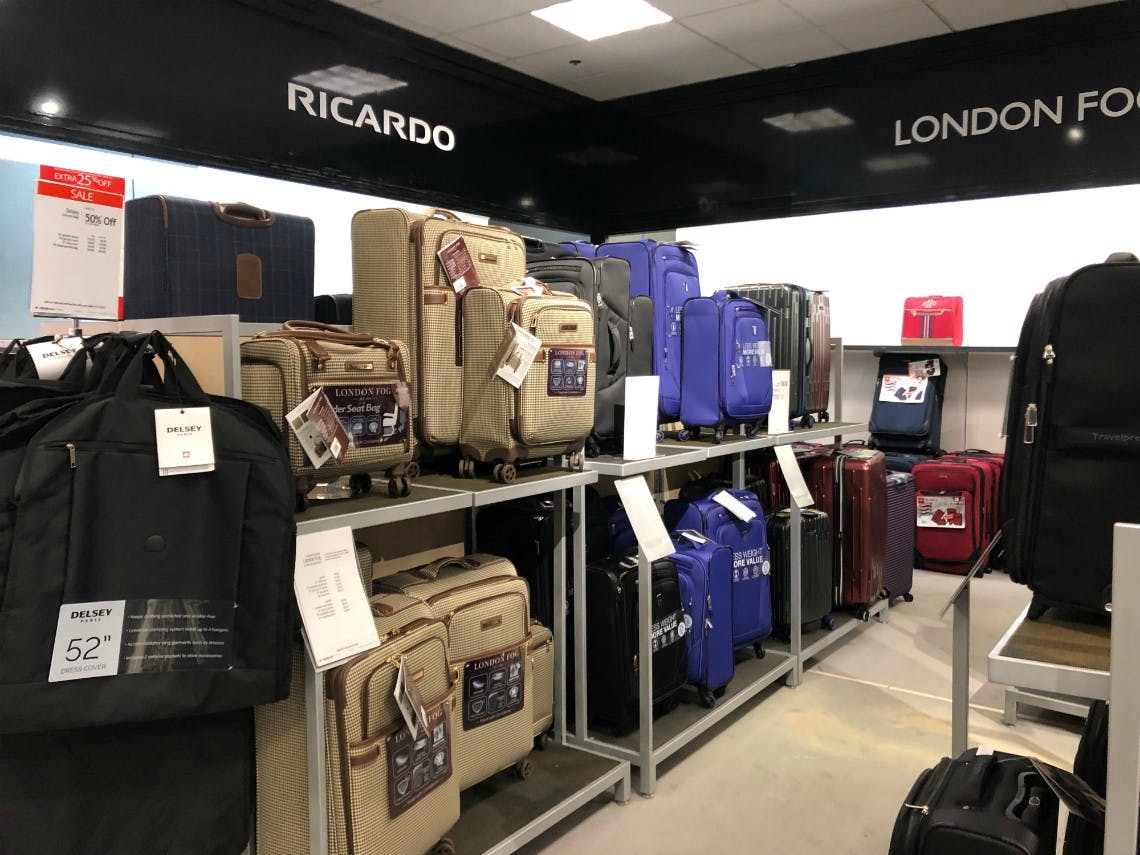 ricardo luggage sale