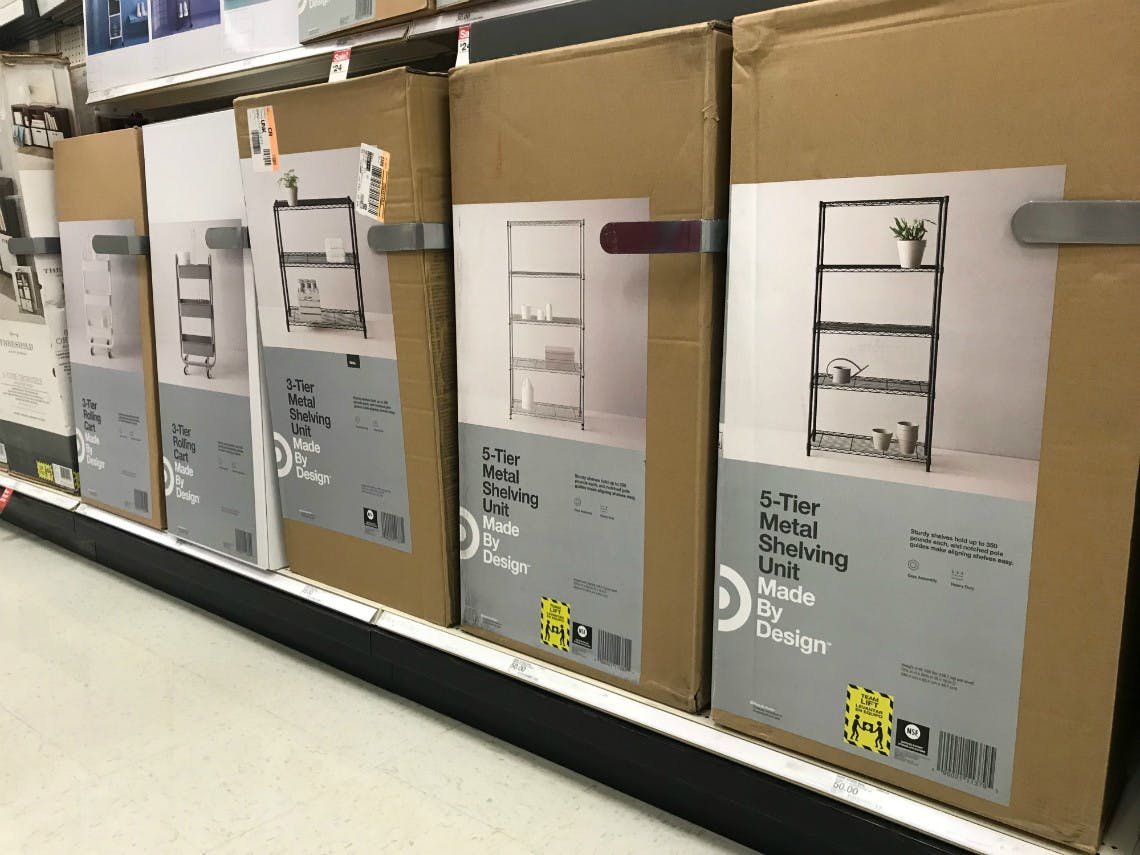 target wire shelving unit