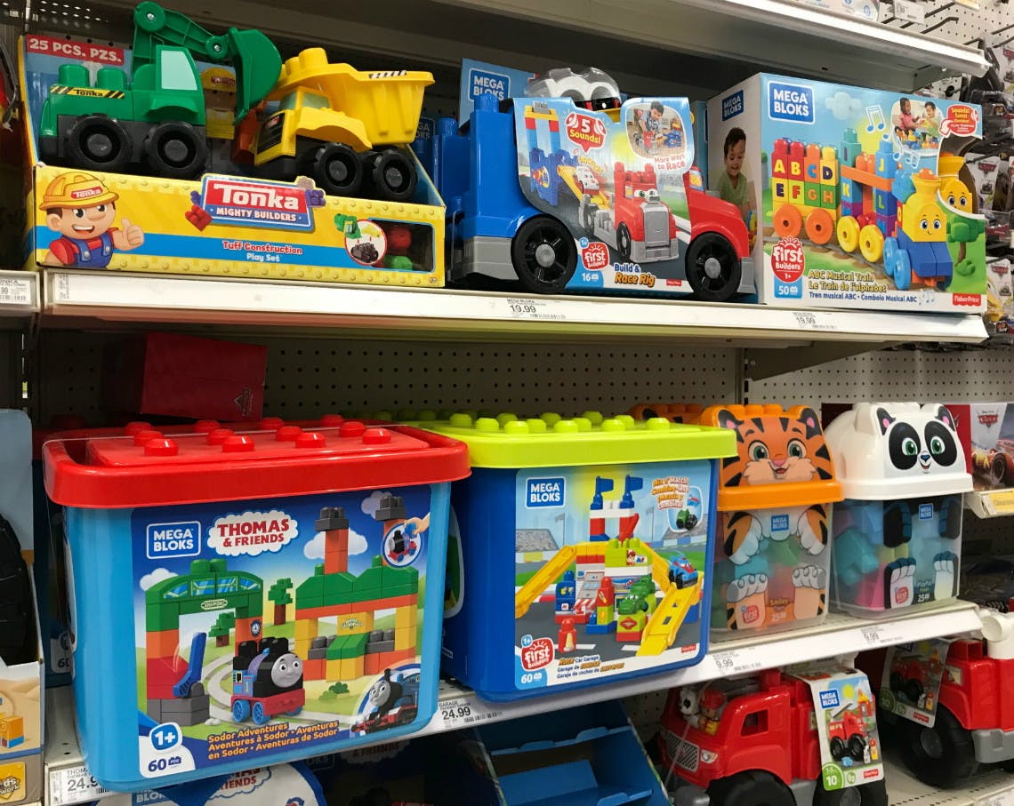 mega blocks target