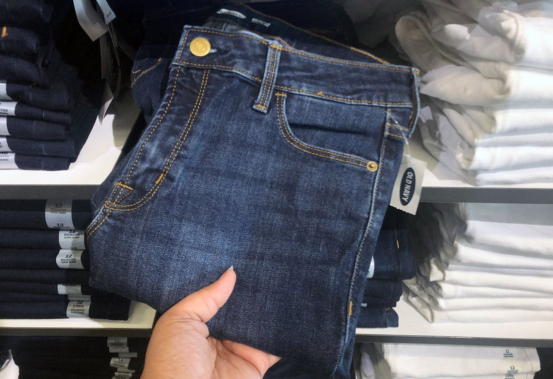 $10 jeans at old navy