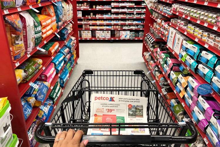 Price match competitors' ads in-store at Petco and Petsmart.