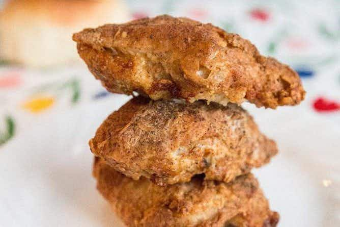 Copycat Popeye's Air Fryer Fried Chicken