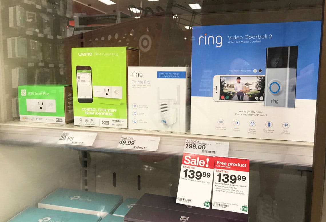 ring doorbell 2 with free echo dot