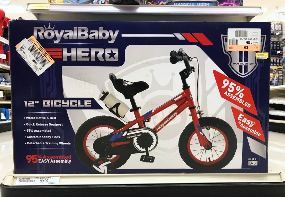 target royal baby bike