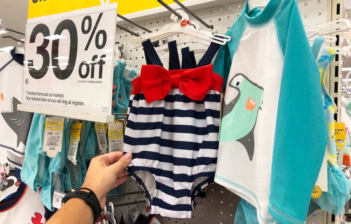 target baby items