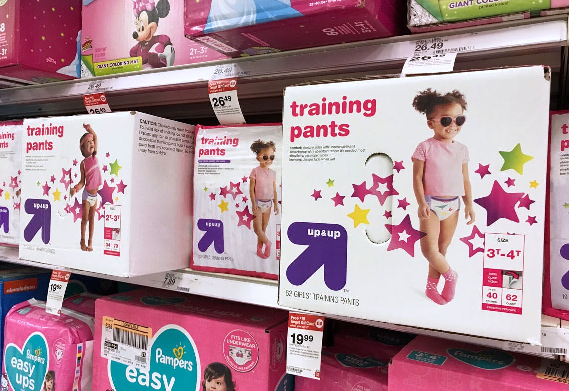 target brand training pants