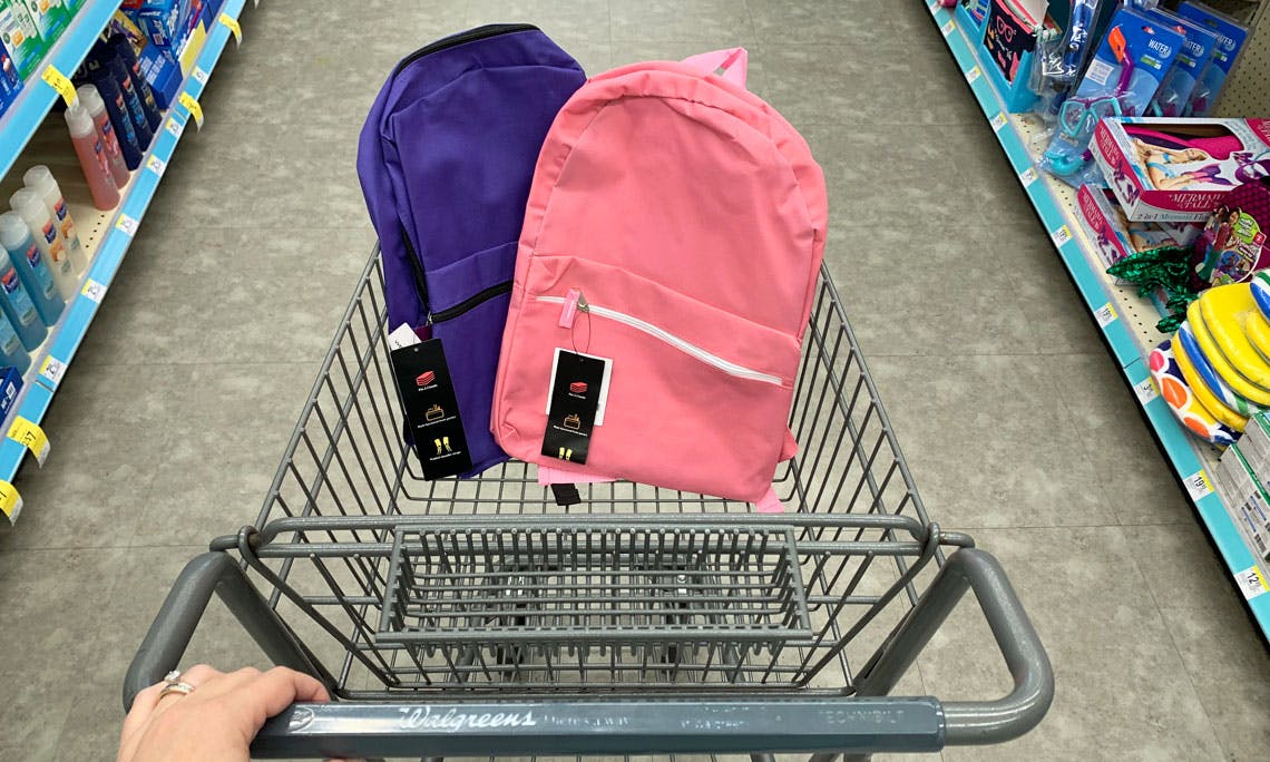 walgreens backpacks $3 2019