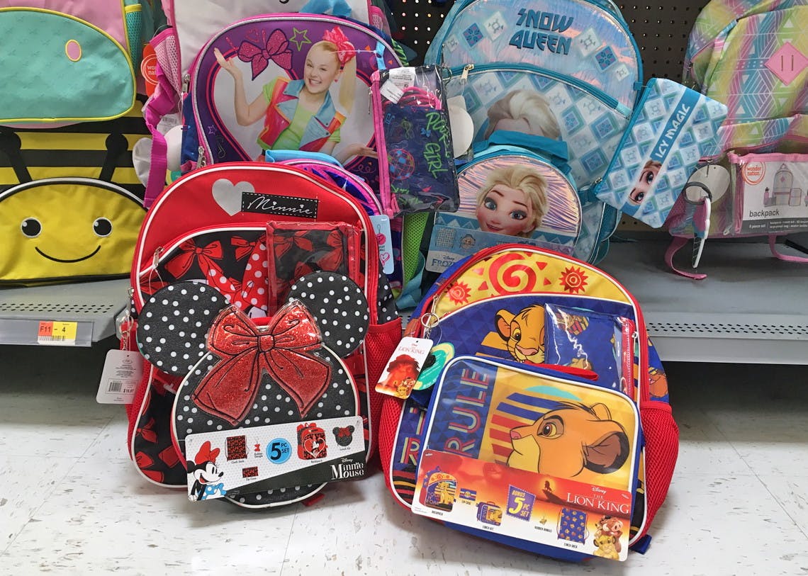 17 Kids Backpack Sets At Walmart Jojo Disney Marvel More