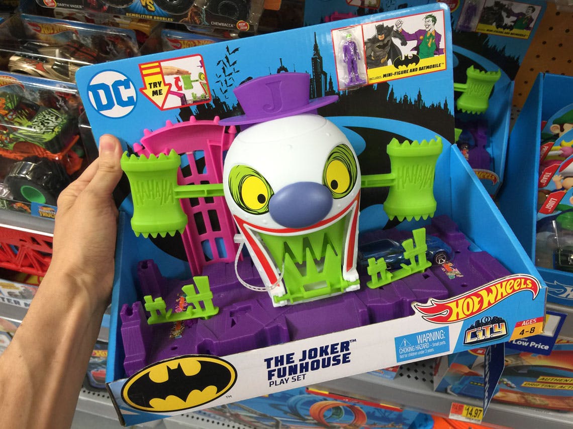 hot wheels joker playset