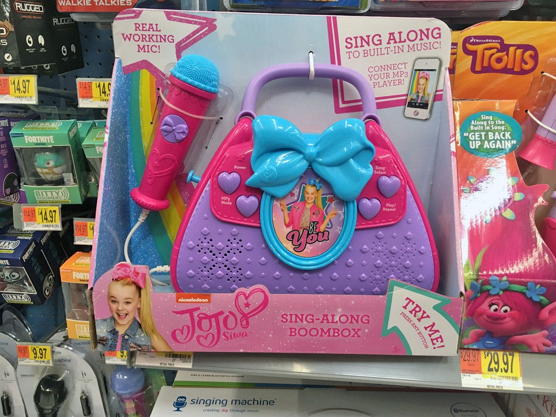 Jojo Siwa Sing Along Boombox Instructions