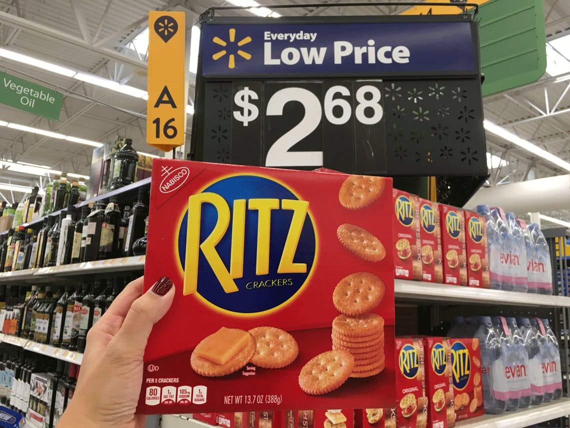Easy 1.00 Off Ritz Crackers at Walmart! The Krazy Coupon Lady