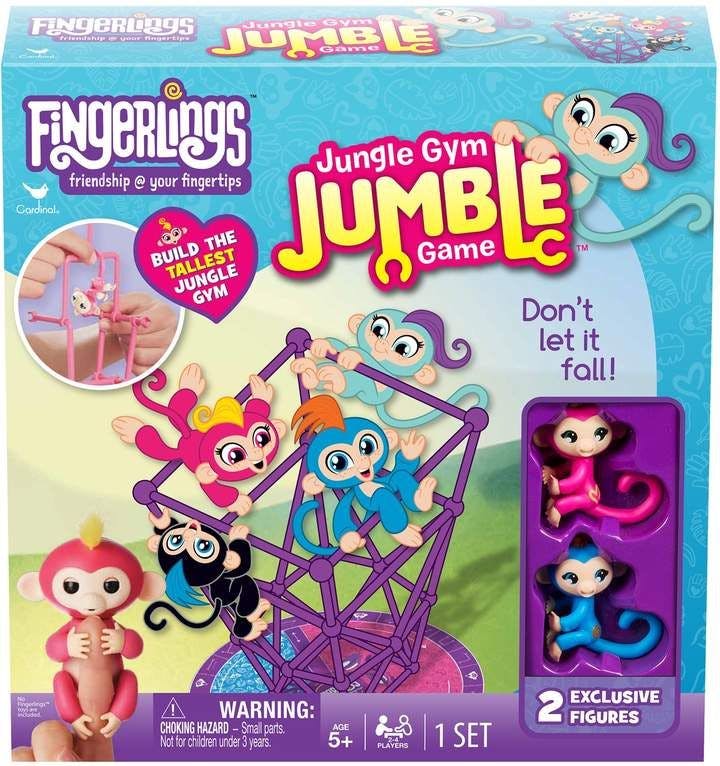 New Fingerlings Jungle Gym Jumble Board Game Board & Traditional Games