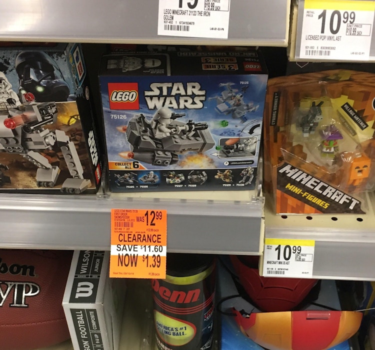 Legos on clearance at hobby lobby