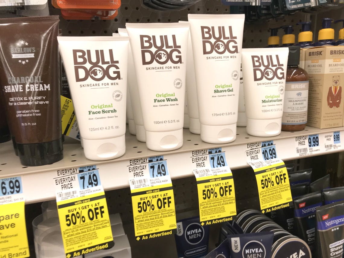 Bulldog Skincare, as Low as 0.12 at Rite Aid! The Krazy Coupon Lady
