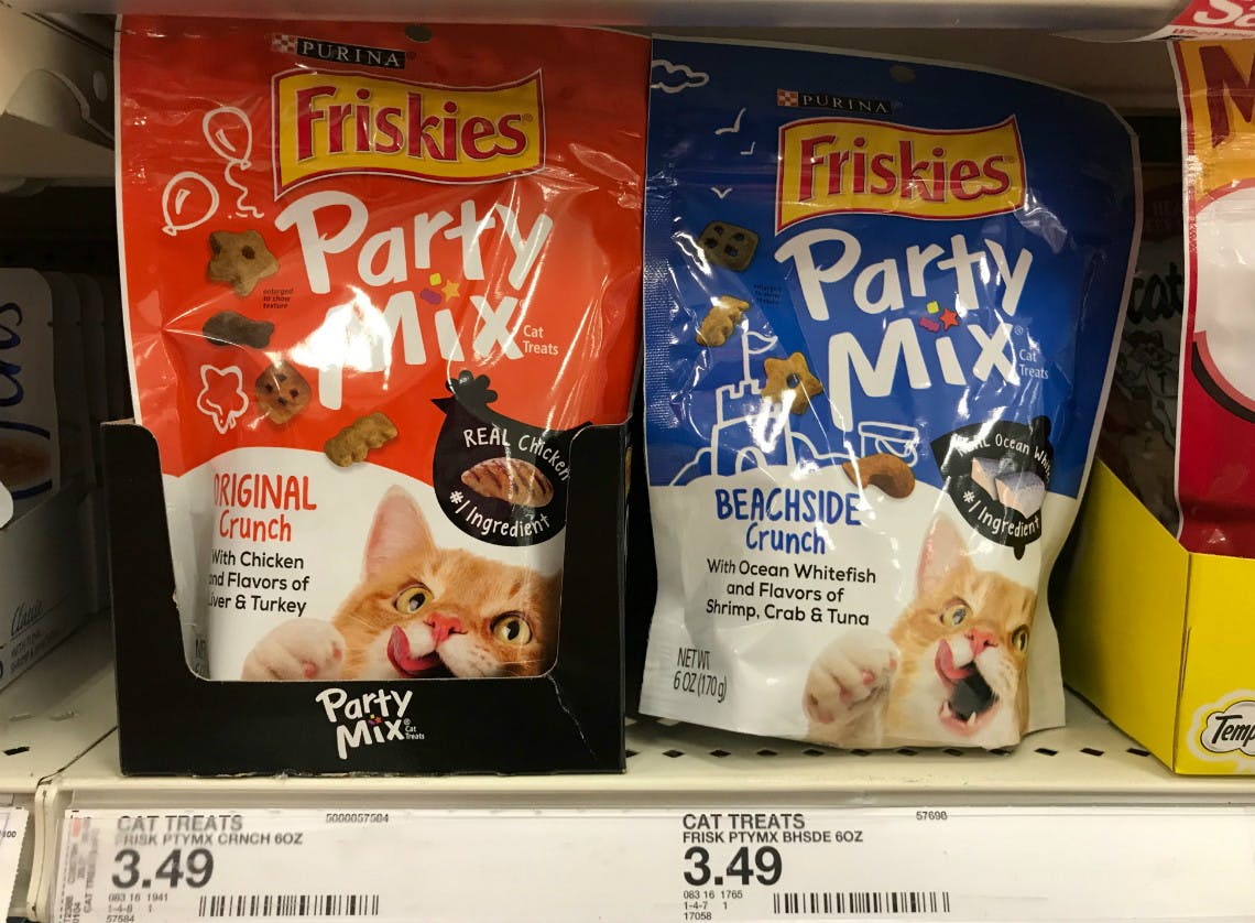 Friskies Party Mix Cat Treats Target 3