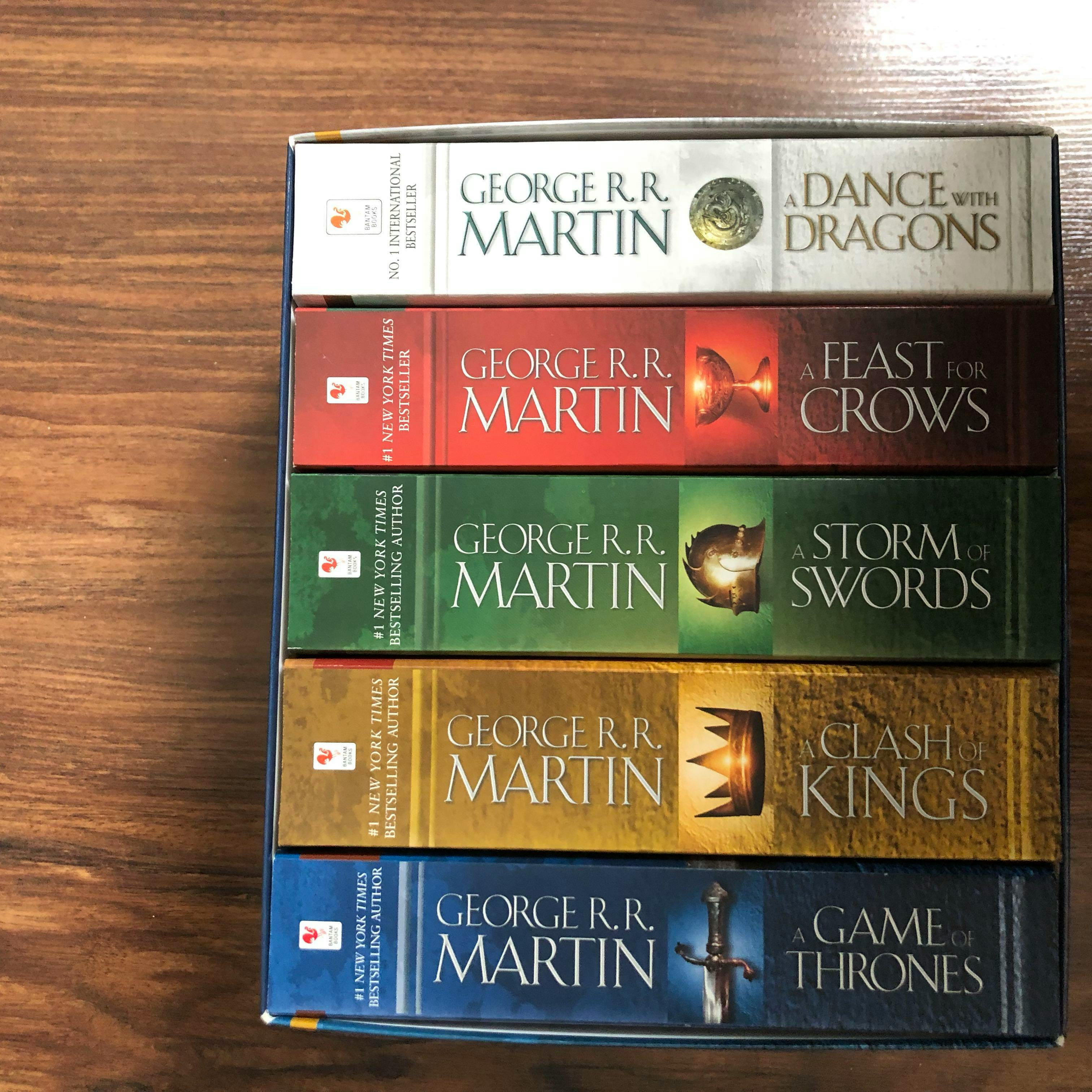 Game of Thrones 5-Book Set, Only $19.31 on Amazon! - The Krazy Coupon Lady