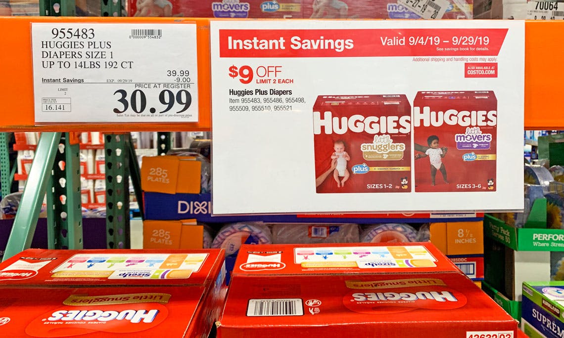 Stock Up! Huggies Plus Diapers, Only 