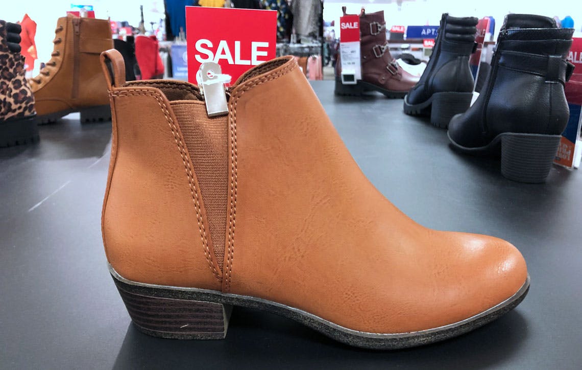 kohls womens boot sale