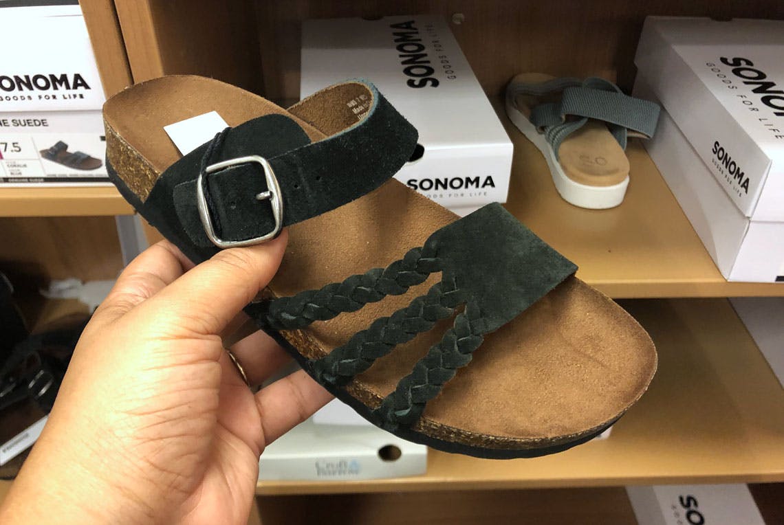 $17 Sonoma Footbed Sandals at Kohl's 