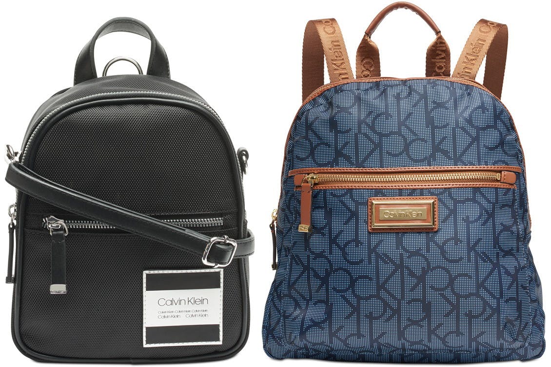 macy's calvin klein clearance purses