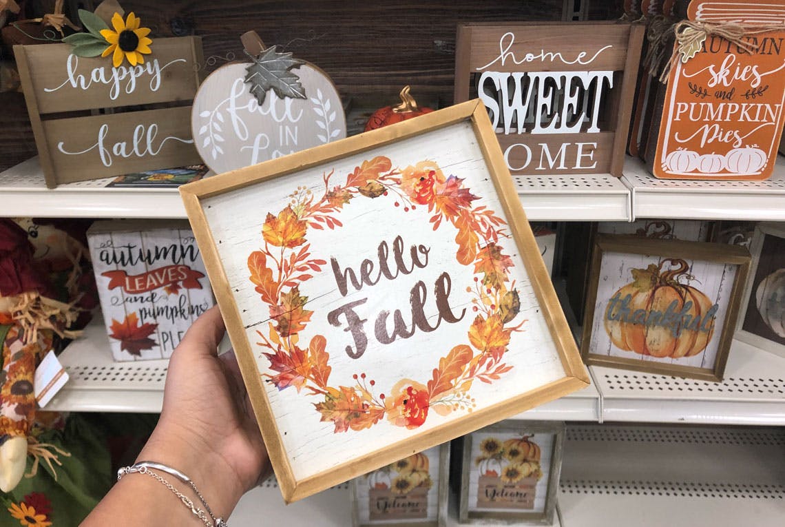 Save 40% on Fall Decor at Michaels + 20% Off Coupon! - The Krazy Coupon Lady