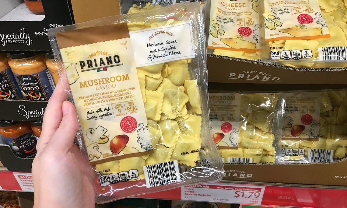 Italian Specialty Pastas As Low As 1 79 At Aldi The Krazy Coupon Lady