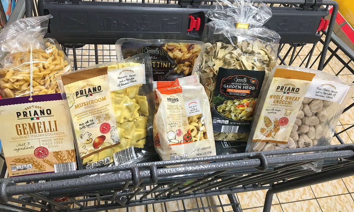 Italian Specialty Pastas As Low As 1 79 At Aldi The Krazy Coupon Lady
